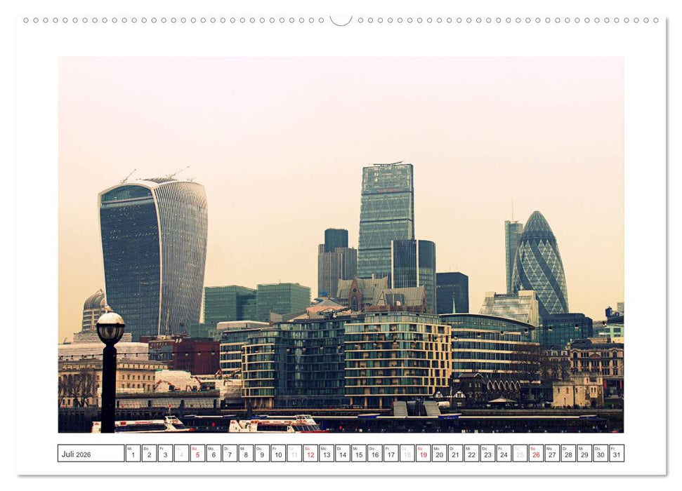 Neues Outfit - LONDON (CALVENDO Premium Wandkalender 2026)