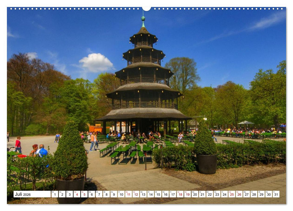 BAYERN, Du bist so schön (CALVENDO Premium Wandkalender 2026)