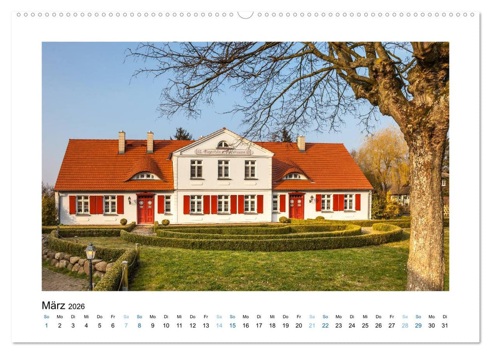 Fischland - Darß - Zingst: Zwischen Meer und Bodden (CALVENDO Premium Wandkalender 2026)