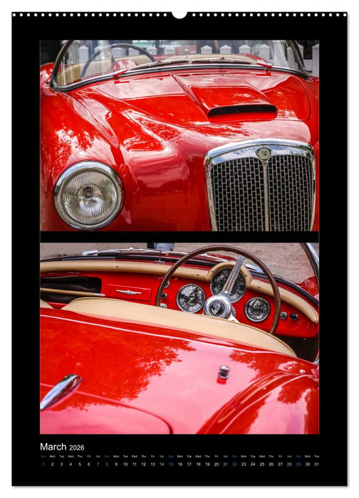 The World of Classic Cars (CALVENDO Premium-Calendar 2026)