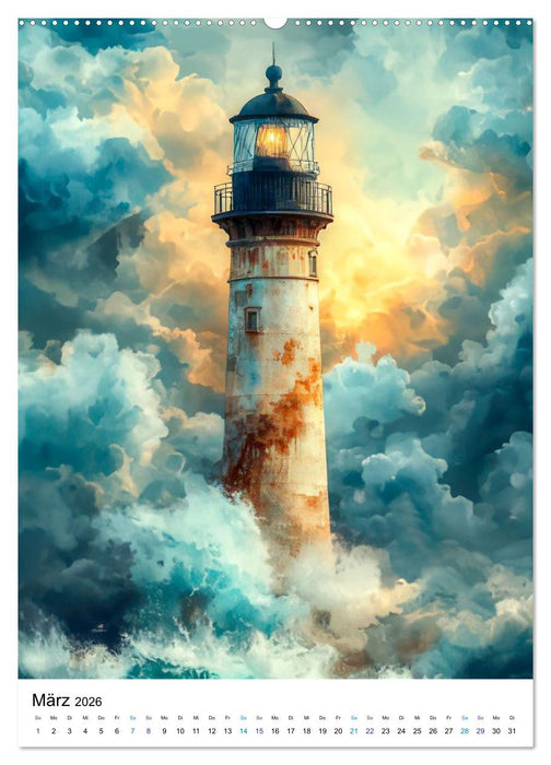 Lichter der See (CALVENDO Premium Wandkalender 2026)