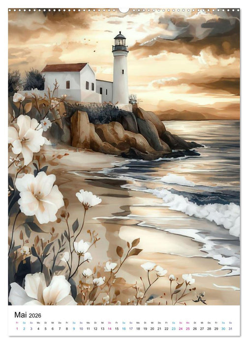 Lichter der See (CALVENDO Premium Wandkalender 2026)