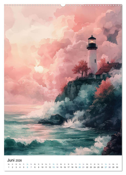 Lichter der See (CALVENDO Premium Wandkalender 2026)