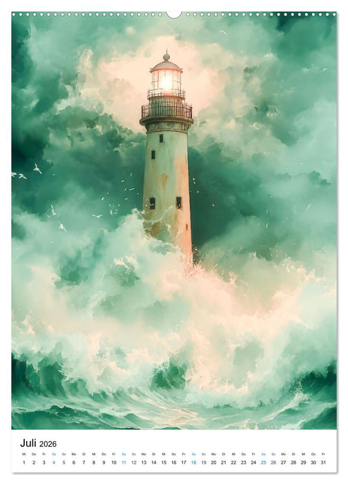 Lichter der See (CALVENDO Premium Wandkalender 2026)