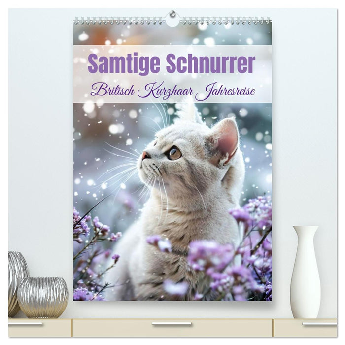 Samtige Schnurrer (CALVENDO Premium Wandkalender 2026)