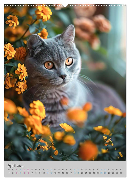 Samtige Schnurrer (CALVENDO Premium Wandkalender 2026)