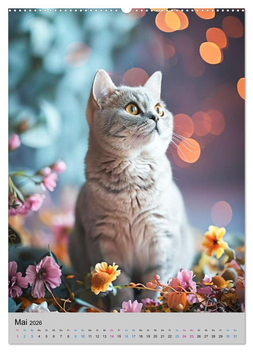 Samtige Schnurrer (CALVENDO Premium Wandkalender 2026)