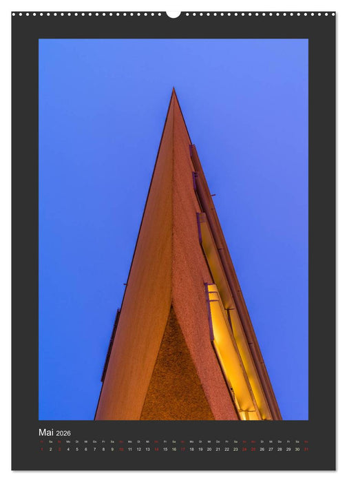 Plakative Architektur (CALVENDO Wandkalender 2026)