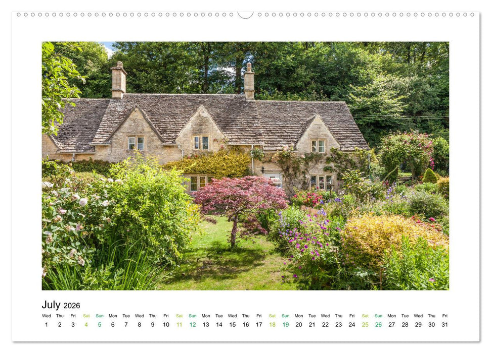 Charming Country Houses (CALVENDO Premium-Calendar 2026)