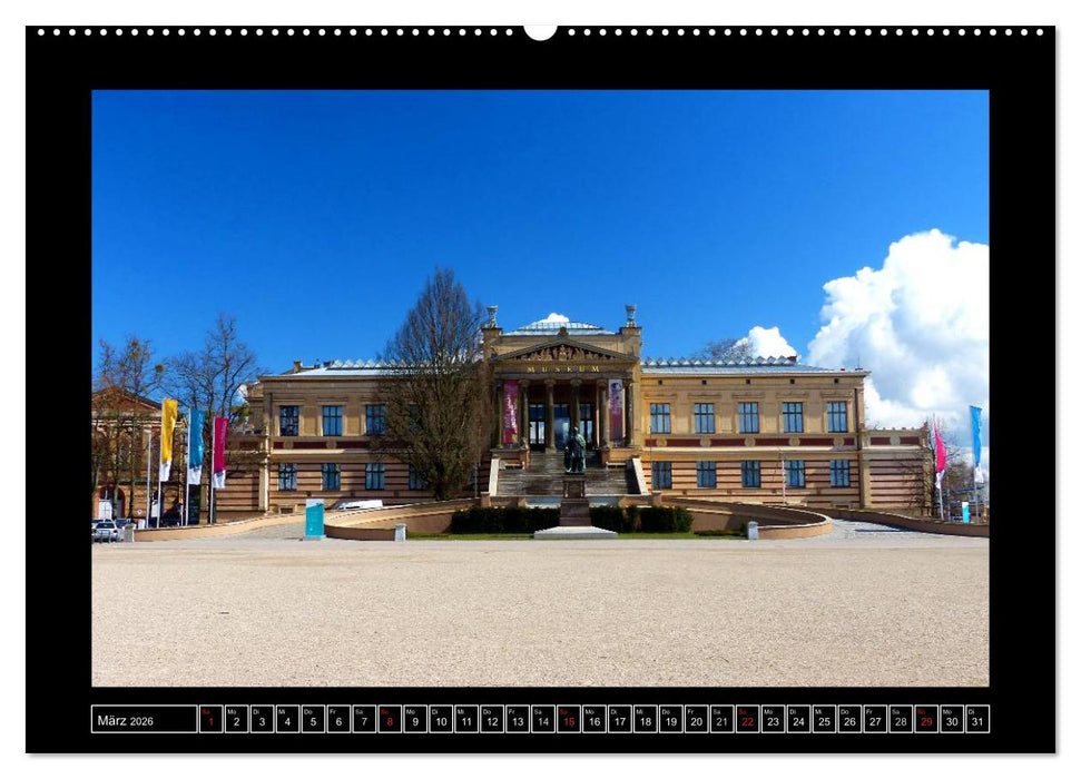 Residenzstadt Schwerin (CALVENDO Premium Wandkalender 2026)