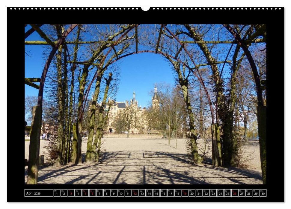 Residenzstadt Schwerin (CALVENDO Premium Wandkalender 2026)