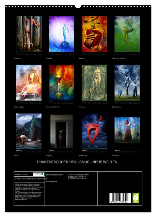 PHANTASTISCHER REALISMUS - NEUE WELTEN (CALVENDO Premium Wandkalender 2026)