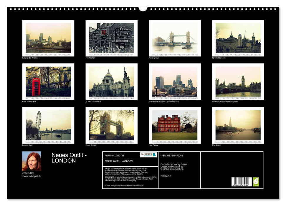 Neues Outfit - LONDON (CALVENDO Wandkalender 2026)