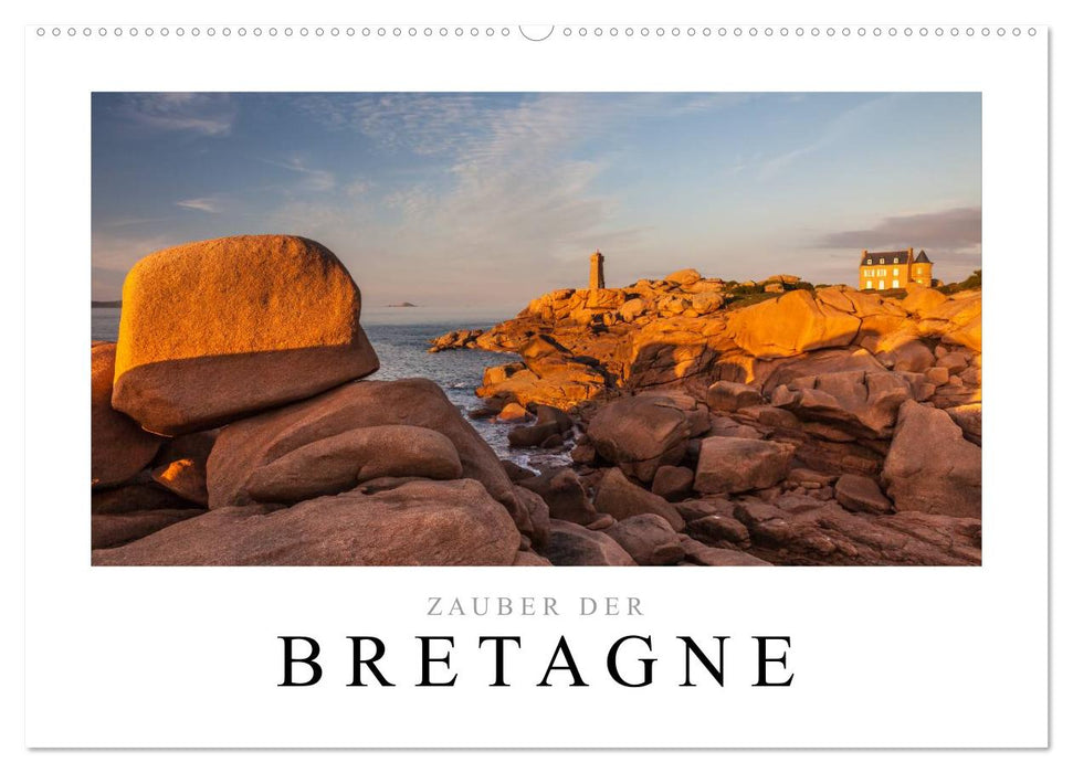 Bretagne - Zauber der Côte de Granit Rose (CALVENDO Wandkalender 2026)