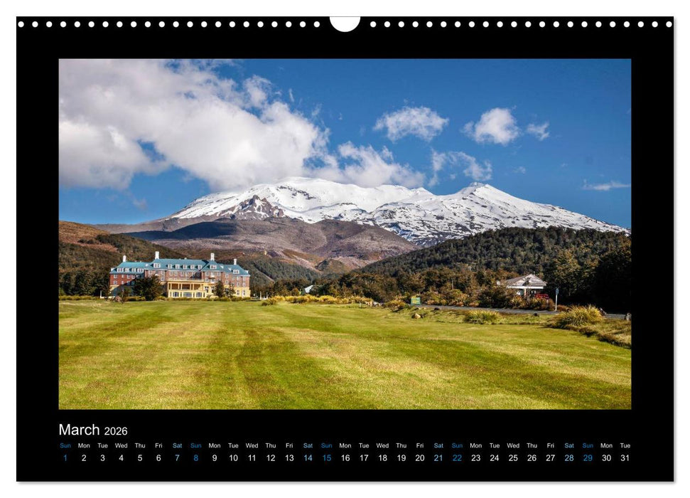 New Zealand - The most beautiful places (CALVENDO Monthly Calendar 2026)