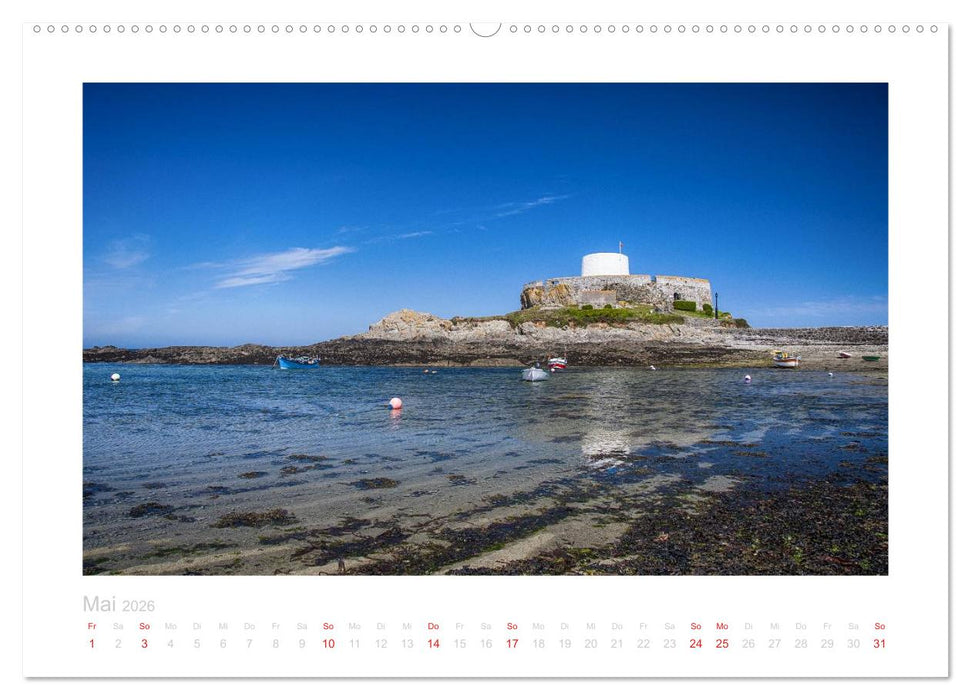 GUERNSEY und JERSEY - Britische Inseln im Ärmelkanal (CALVENDO Premium Wandkalender 2026)