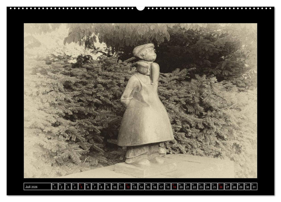 Klever Ansichten wie anno dazumal (CALVENDO Premium Wandkalender 2026)