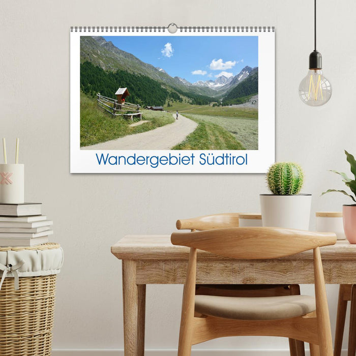Wandergebiet Südtirol (CALVENDO Wandkalender 2026)