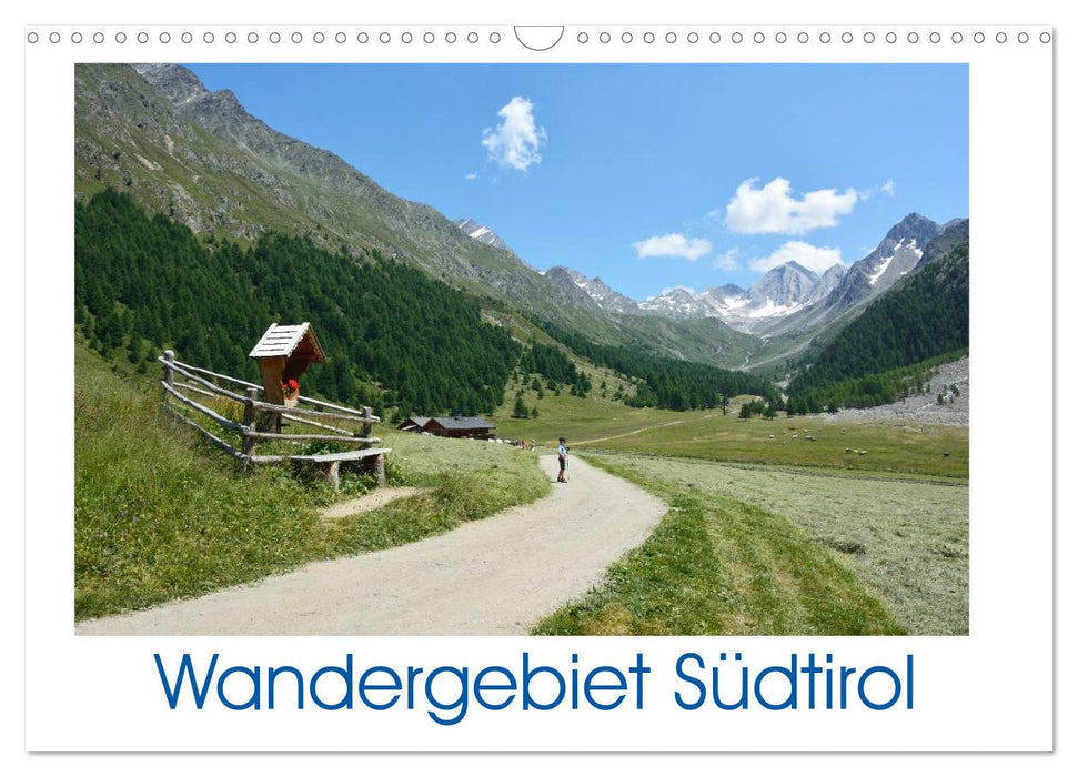 Wandergebiet Südtirol (CALVENDO Wandkalender 2026)