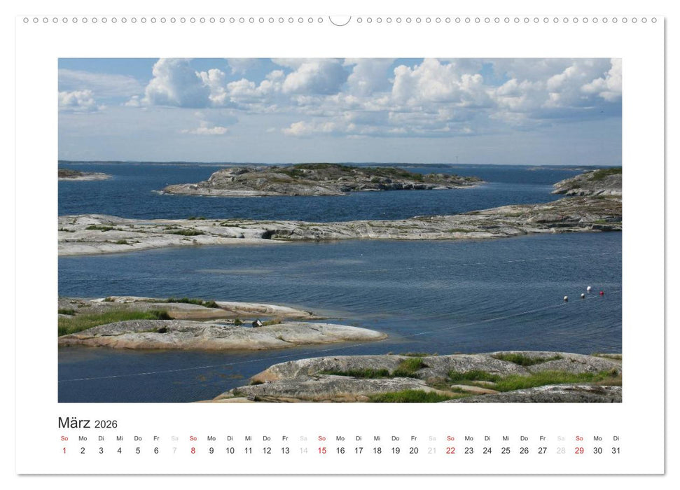 Stockholmer Schärengarten (CALVENDO Wandkalender 2026)