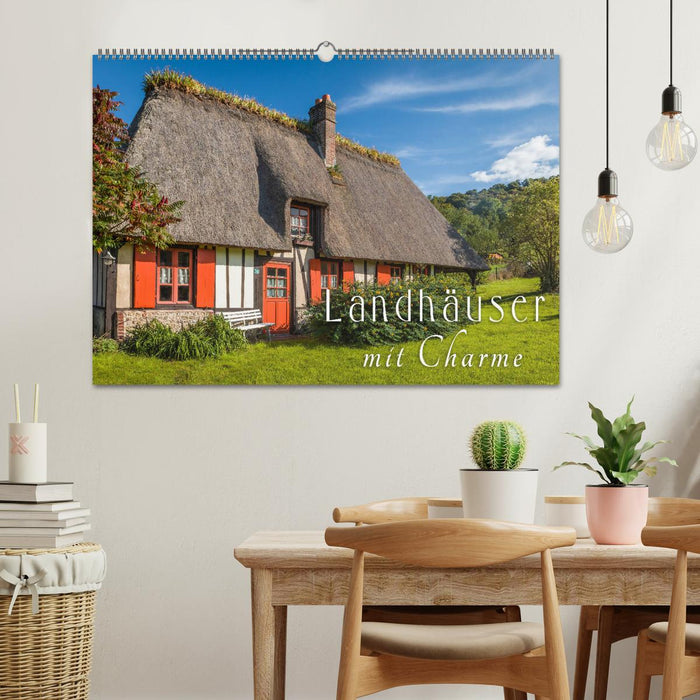 Landhäuser mit Charme (CALVENDO Wandkalender 2026)