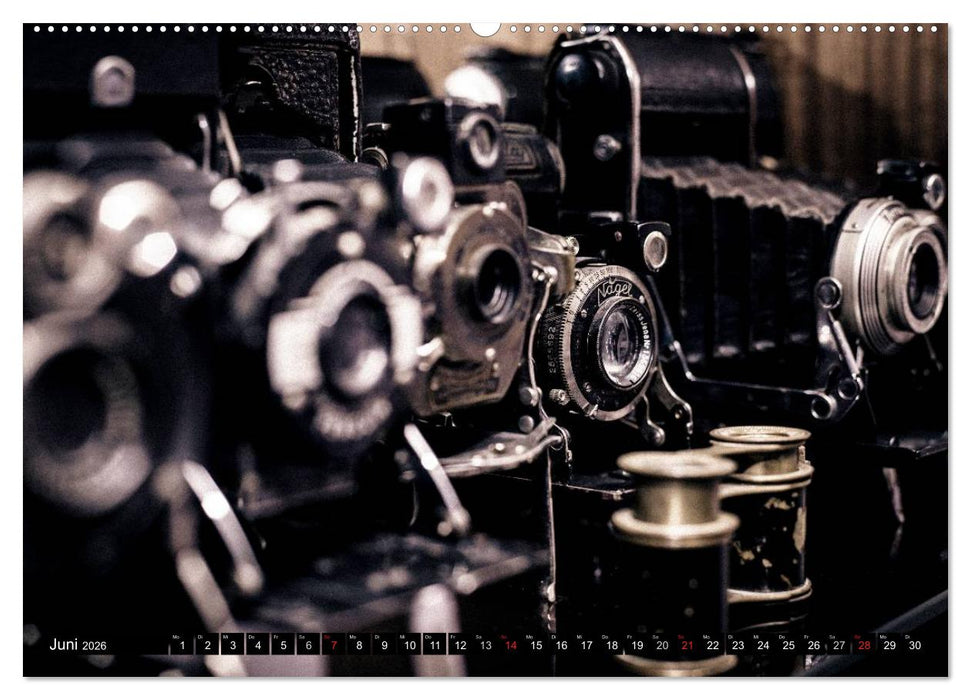 Historische Fotoapparate (CALVENDO Wandkalender 2026)