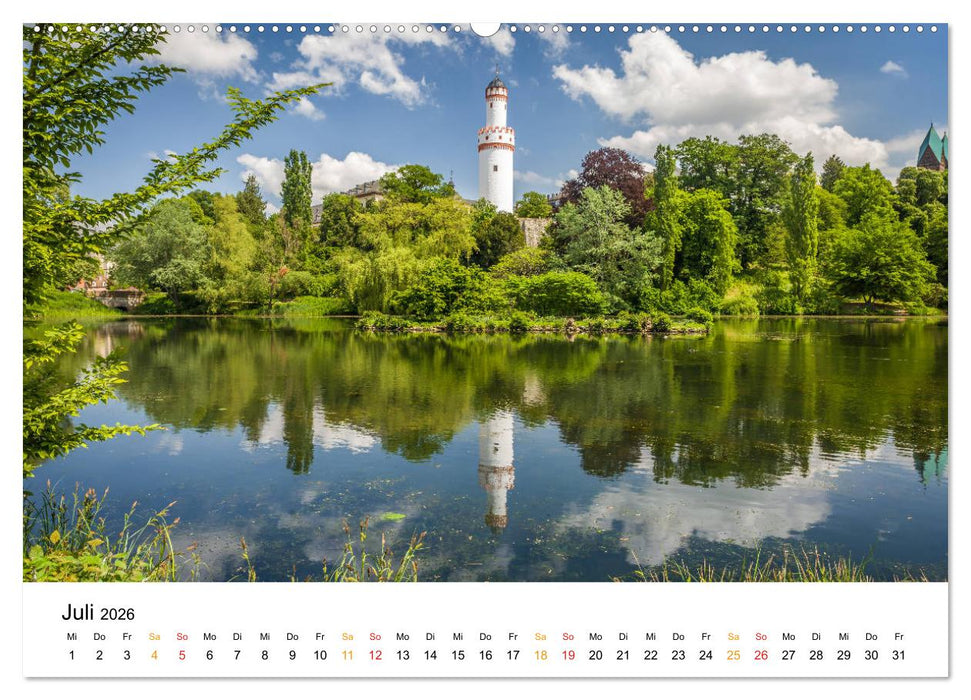 Bad Homburg - Die Perle im Hochtaunus (CALVENDO Premium Wandkalender 2026)