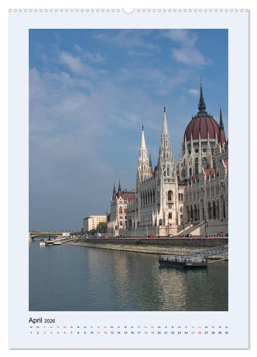 Die Donau von Passau zum Delta (CALVENDO Wandkalender 2026)