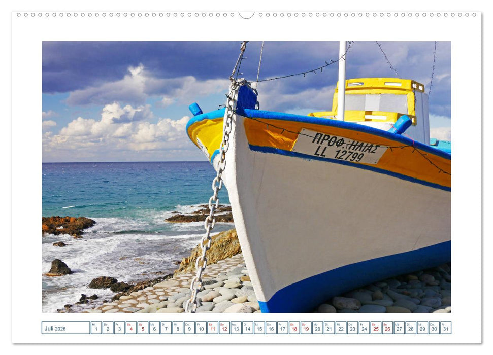 Zypern. Von Akamas bis Limassol (CALVENDO Premium Wandkalender 2026)