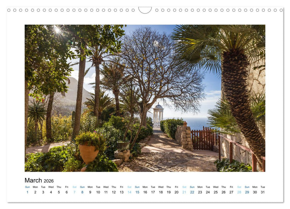 Longing for Mallorca (CALVENDO Monthly Calendar 2026)
