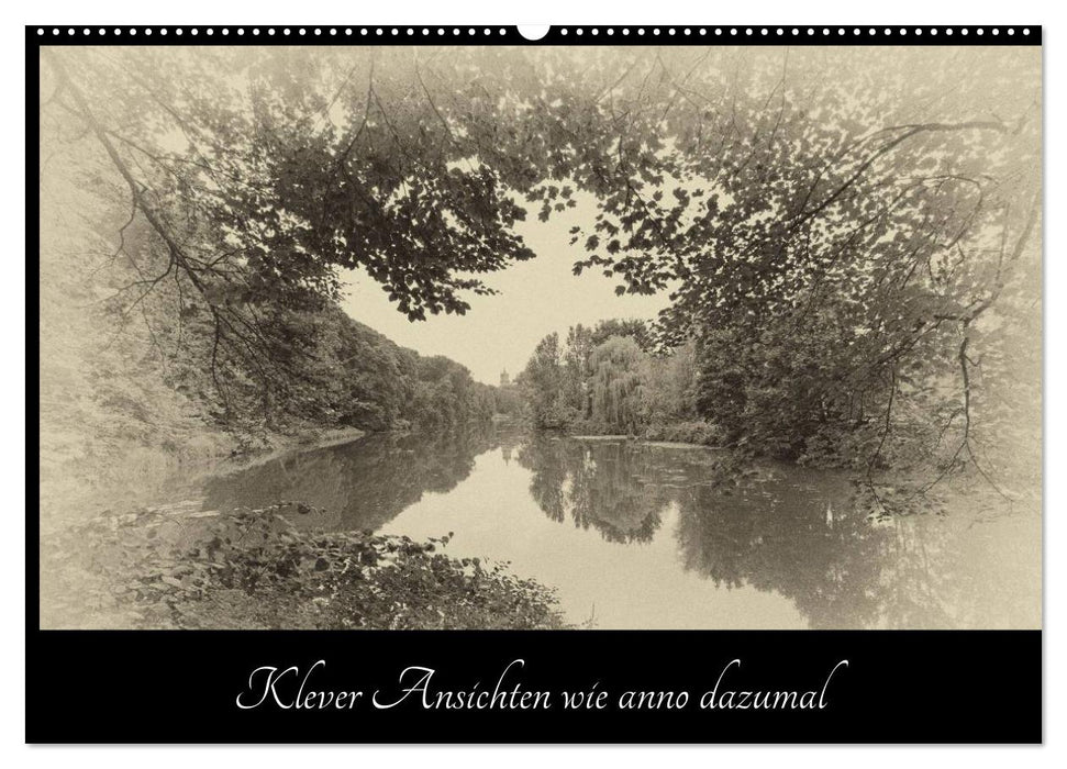 Klever Ansichten wie anno dazumal (CALVENDO Wandkalender 2026)