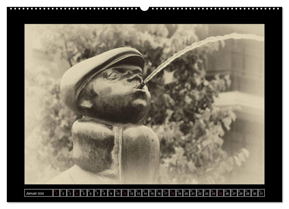 Klever Ansichten wie anno dazumal (CALVENDO Wandkalender 2026)