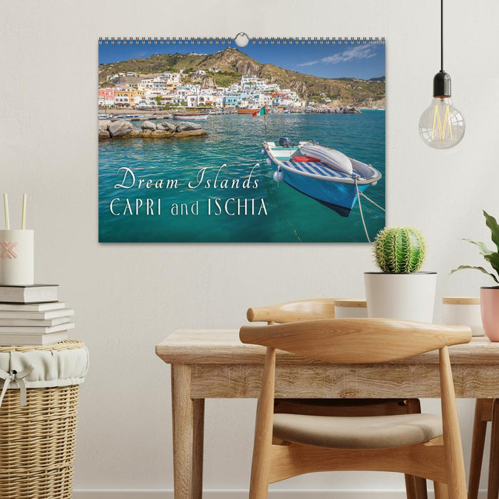 Dream Islands Capri and Ischia (CALVENDO Monthly Calendar 2026)