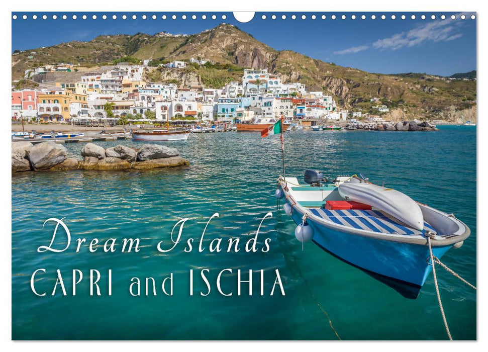 Dream Islands Capri and Ischia (CALVENDO Monthly Calendar 2026)