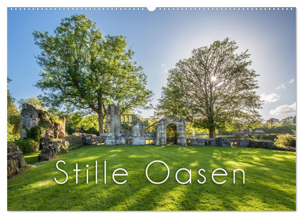 Stille Oasen (CALVENDO Wandkalender 2026)
