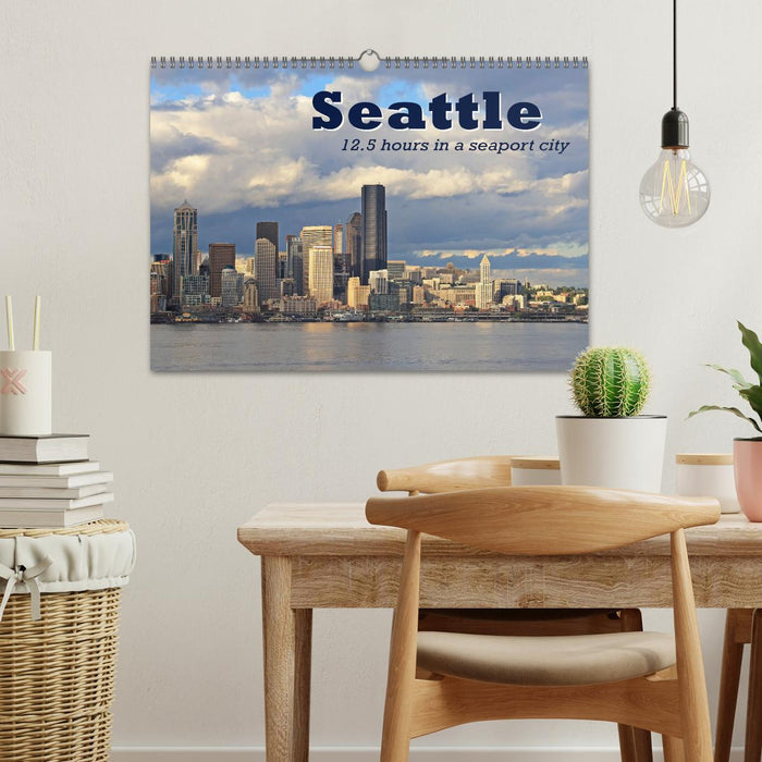 Seattle (CALVENDO Monthly Calendar 2026)