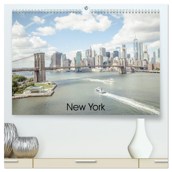 New York (CALVENDO Premium Wandkalender 2026)