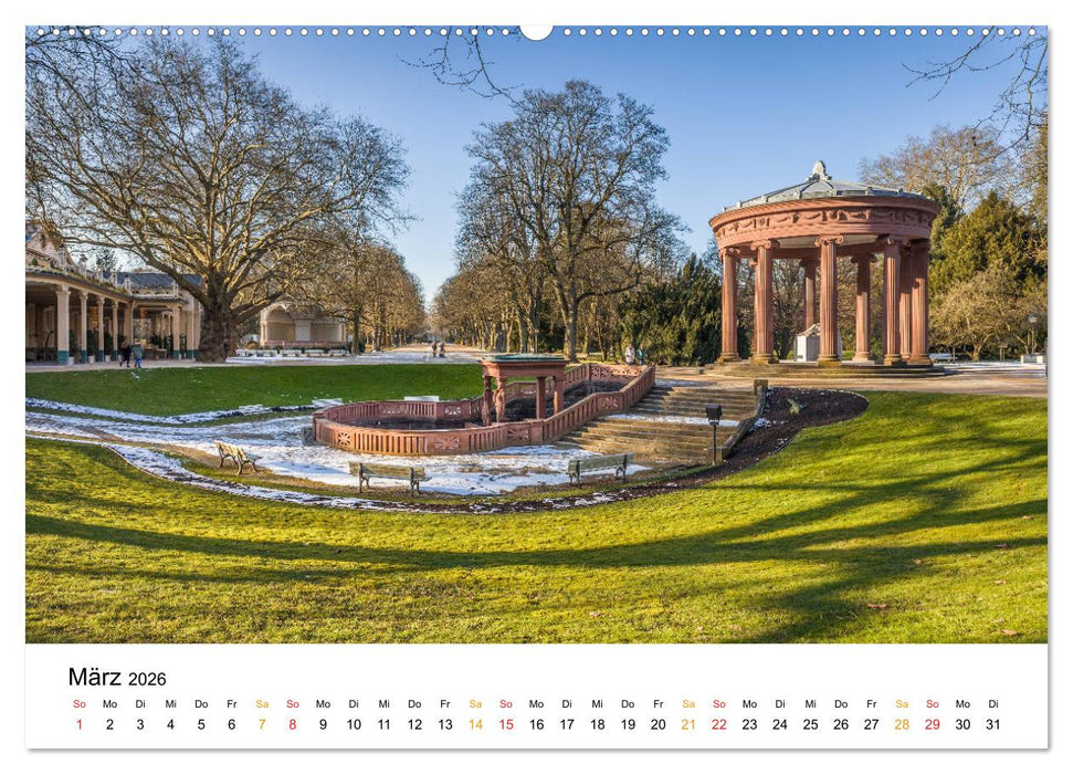 Bad Homburg - Die Perle im Hochtaunus (CALVENDO Wandkalender 2026)