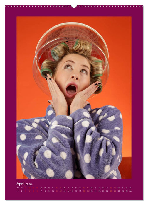 Besser zum Frisör - Mythos Trockenhaube (CALVENDO Wandkalender 2026)