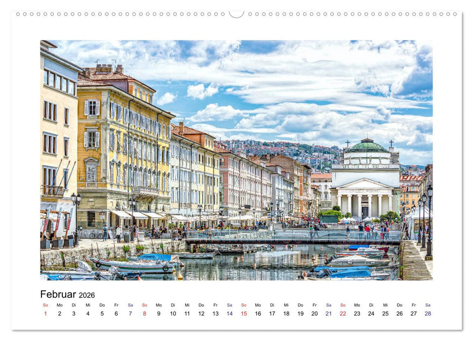 Friaul-Julisch Venetien - Triest (CALVENDO Premium Wandkalender 2026)