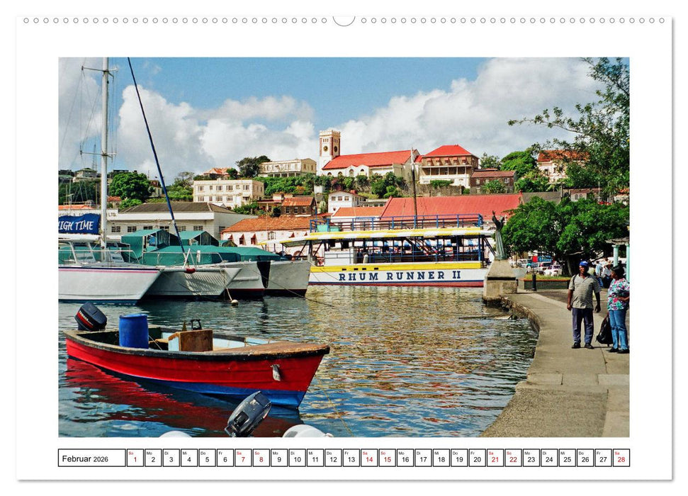 KARIBIK - die Vielfalt genießen (CALVENDO Premium Wandkalender 2026)