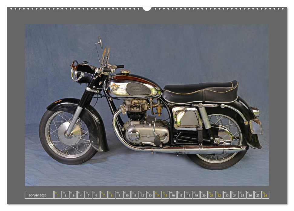 Der Horex Kalender (CALVENDO Premium Wandkalender 2026)