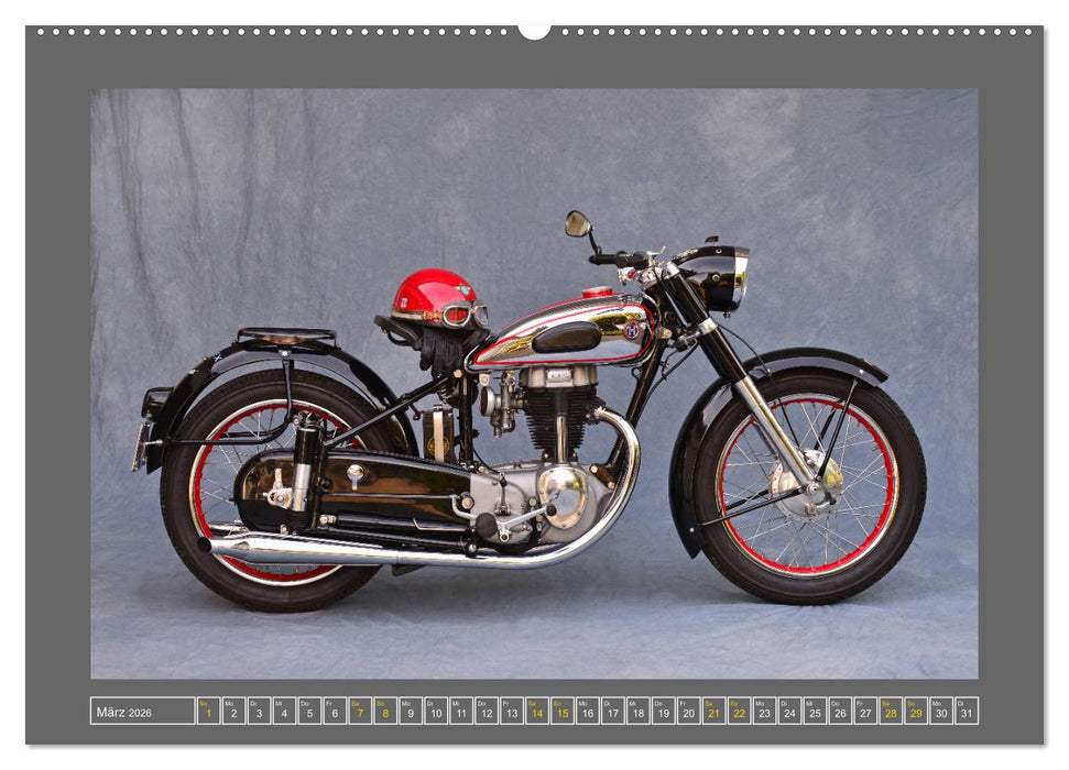 Der Horex Kalender (CALVENDO Premium Wandkalender 2026)