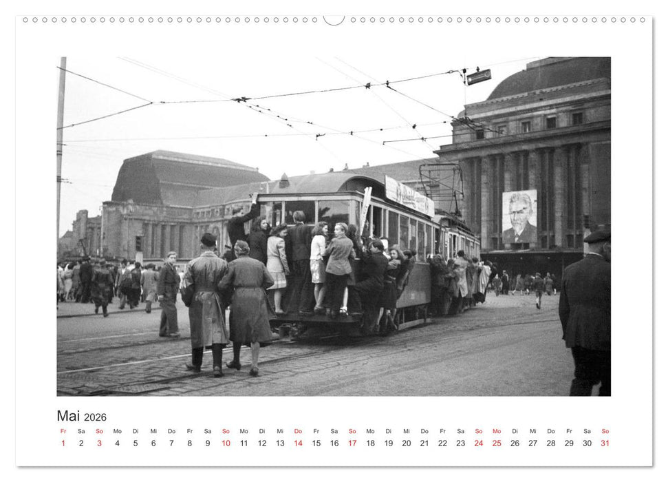 Leipzig : Fotografien von Karl Heinz Mai (1920-1964) (CALVENDO Premium Wandkalender 2026)