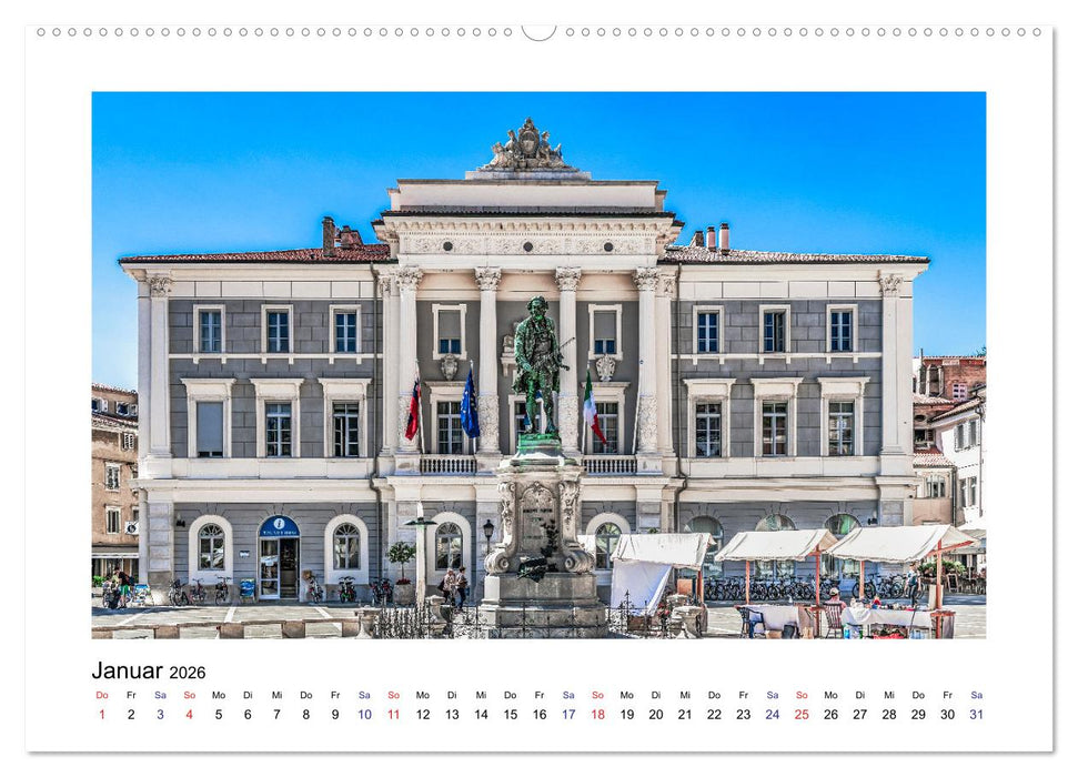 Istrien - Piran • Novigrad • Rovinj • Pula (CALVENDO Premium Wandkalender 2026)