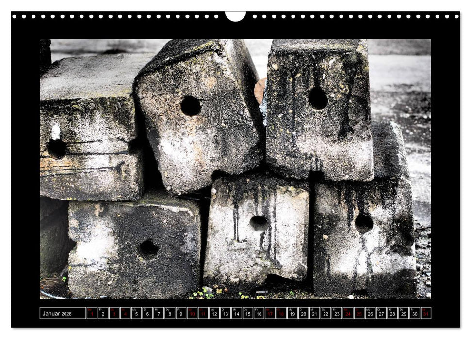 Fotokalender Industrial Art (CALVENDO Wandkalender 2026)