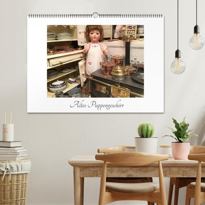 Altes Puppengeschirr (CALVENDO Wandkalender 2026)