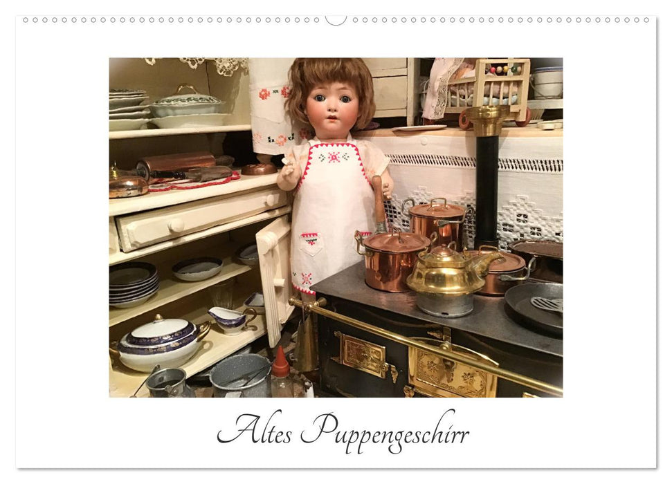 Altes Puppengeschirr (CALVENDO Wandkalender 2026)