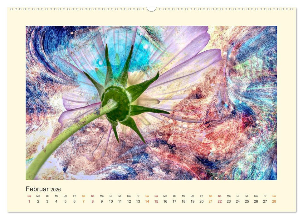 Fotografie trifft Malerei (CALVENDO Premium Wandkalender 2026)