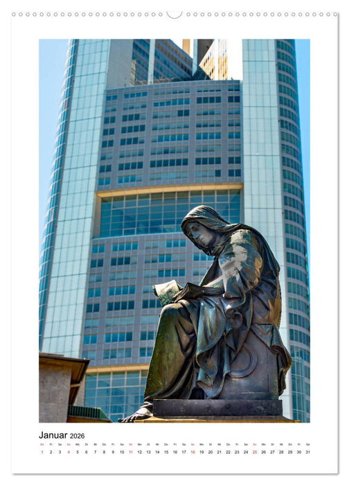 Frankfurt Vertikal Michael Jaster (CALVENDO Premium Wandkalender 2026)